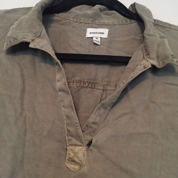 🔴 Sneak Peek | Tencel Olive Green Medium Dress - Picture 6 of 8